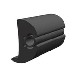 TACO Marine 70' Black Flexible Rub Rail 1-7/8" X 1-1/8"- V11-2423BKA70-1