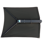 TACO Marine ShadeFin with Black Fabric, Bag & Fixed Mount Kit - T10-3000-4