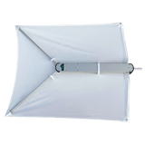 TACO Marine ShadeFin with White Fabric, Bag & Fixed Mount Kit - T10-3000-3