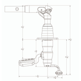 TACO Marine Combo Set 20' Carbon Fiber Outrigger Poles and Outrigger Mounts - OT-4200CF