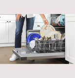 GE APPLIANCES GDF510PGRBB GE Dishwasher with Front Controls - GDF510PGRBB