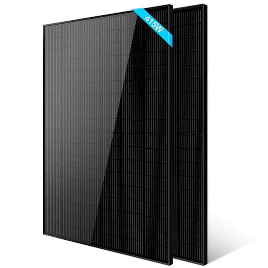 iDeal Sungold Power 415W Mono Black PERC Solar Panel UL 61730 - SG-415WMx2
