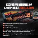 Z Grills MULTITASKER 7052B WI-FI (2025 UPGRADE) - ZPG-7052B