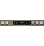 GE APPLIANCES GGS600AVES GE(R) 30" Slide-In Front-Control Convection Gas Range with No Preheat Air Fry and EasyWash(TM) Oven Tray - GGS600AVES-KT