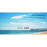 VIVIDSTORM S White Cinema Motorized Tension Floor Rising Projector Screen