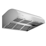 Awoco 42” Outdoor BBQ Vent Hood, 2000 CFM, Dual Blowers, LED Lights - AWC-RH-WM-BBQ42