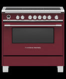 FISHER & PAYKEL OR36SCI6R1 Induction Range, 36", 5 Zones with SmartZone, Self-cleaning - OR36SCI6R1-KT