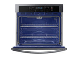 SAMSUNG NV51T5511SG 30" Smart Single Wall Oven in Black Stainless Steel - NV51T5511SG-KT