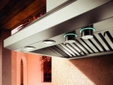 Elica - CAPRI - Elica Pro - 48" W x 32" D x 18" H, Stainless  - Outdoor Wall Mount Hoods - ECP148SS