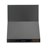 Kucht Professional 30" Wall Mount Range Hood 900 CFM in Titanium Stainless Steel - KRH303A-C