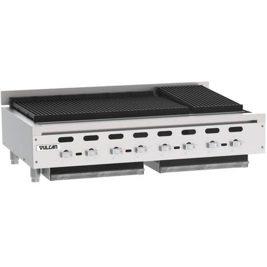 Vulcan VACB47 47" Heavy-Duty Radiant Natural Gas Charbroiler - 136,000 BTU - HOBVACB47