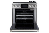 DACOR 36" Range, Graphite Stainless Steel, Liquid Propane - DOP36M86DPM-KT