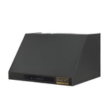 Kucht Professional 36" Wall Mount Range Hood 900 CFM in Titanium Stainless Steel - KRH363A-C