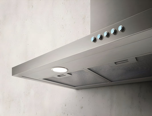 Elica - TOBLINO - Comfort - 24" W x 19 11/16" D x 1 9/16" H, Stainless - Wall Mount Hoods - ETB424SS