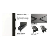 VIVIDSTORM S White Cinema Motorized Tension Floor Rising Projector Screen