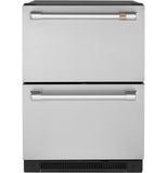 Café 5.7 Cu. Ft. Built-In Dual-Drawer Refrigerator - CDE06RP2NS1