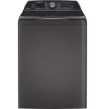 GE APPLIANCES PTW700BPTDG GE Profile 5.4 cu. ft. Capacity Washer with Smarter Wash Technology and FlexDispense - PTW700BPTDG