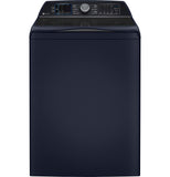 GE APPLIANCES PTW900BPTRS GE Profile 5.4 cu. ft. Capacity Washer with Smarter Wash Technology and FlexDispense - PTW900BPTRS