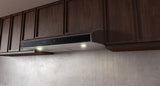 Elica - ARIA - Techne - 36" W x 20" D x 4 3/4" H, Stainless & Black Glass - UNDERCABINET HOODS | EAI436SS