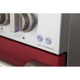 Kucht Professional 48 in. 6.7 cu ft. Natural Gas Range with Red Door and Silver Knobs - KNG481-R