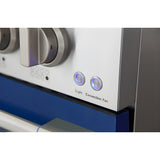 Kucht Professional 48 in. 6.7 cu ft. Propane Gas Range with Blue Door and Silver Knobs - KNG481/LP-B