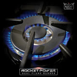 Kucht 36" Pro-Style Natural Gas Dual Fuel Range with 4 Burners in Blue - KDF362-B