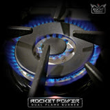 Kucht 36" Pro-Style Propane Gas Dual Fuel Range with 4 Burners in Light Blue, KDF362/LP-LB