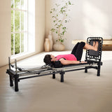 Stamina Products AeroPilates Premier Foldable Reformer Pilates Board Machine w/ Cardio Rebounder -164792