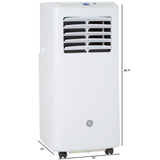 GE APPLIANCES APFD05JASW GE(R) 5,100 BTU Portable Air Conditioner with Dehumidifier and Remote, White - APFD05JASW-KT