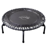 JumpSport 550f PRO Indoor Lightweight 44 Inch Folding Fitness Trampoline, Black - 168419