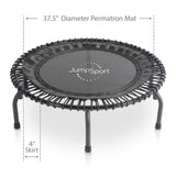 JumpSport 430 44-Inch In-Home Rebounder Fitness Trampoline with Workout DVDs - 168421