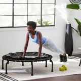 JumpSport 430 44-Inch In-Home Rebounder Fitness Trampoline with Workout DVDs - 168421