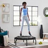 JumpSport 430 44-Inch In-Home Rebounder Fitness Trampoline with Workout DVDs - 168421