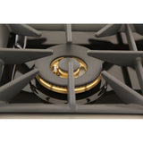 Kucht Professional 36" 5.2 cu ft. Natural Gas Range in Olive Green with Silver Accents - KNG361-OG