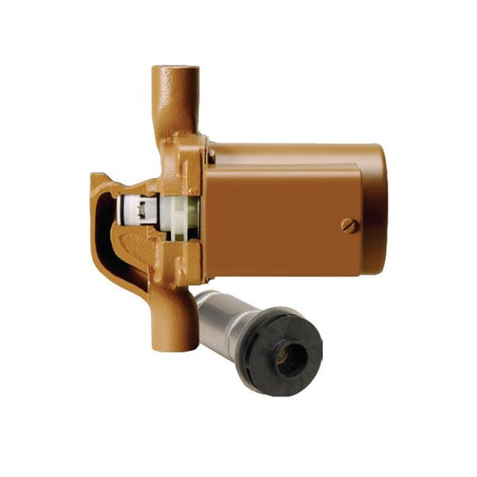 Taco 008-BC6 Bronze Body Cast Iron 3/4 Inch Sweat In-Line Bronze Booster Pump 1/25 HP 1 PH - 008-BC6