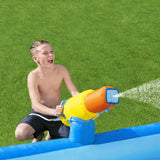 H2OGO! Beachfront Bonanza Kids Inflatable Mega Water Park with Slide - 236402