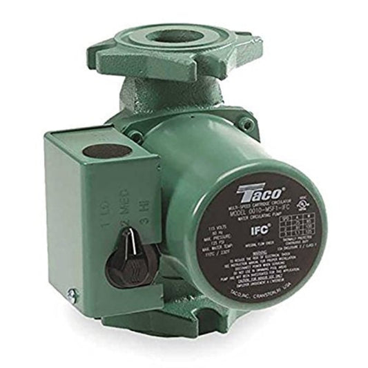 Taco Universal Service Circulator 3-Speed Cast Iron with Integral Flow Check - 0010-MSF2-IFC