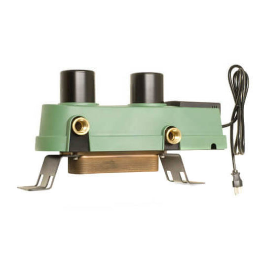 TacoX-Pump Block 1/25 HP Bronze for Closed or Open Systems - XPB-1