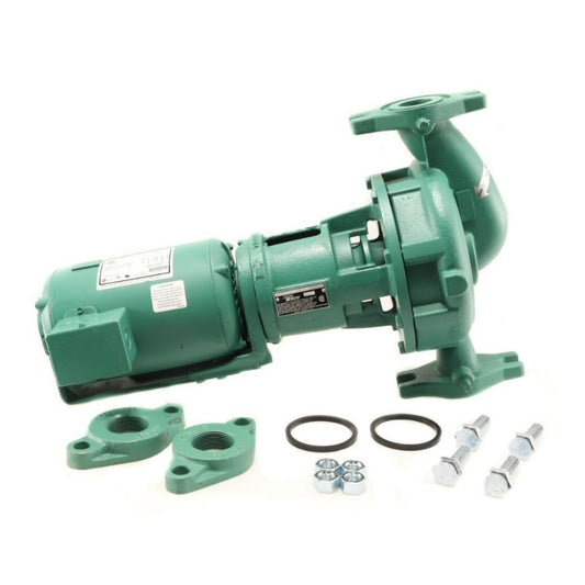 TACO Taco 1612E 1600 Series In-line Pump Cast Iron 1-1/2 Inch Flange 1/2HP 200-230/460V 3Ph - 1612EAE11661022