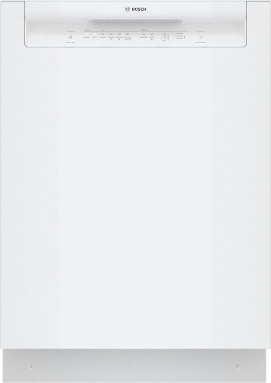 BOSCH 100 Series Dishwasher 24" White - SHE3AEM2N