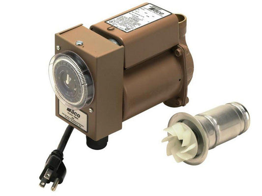 Taco Bronze Circulator 1/2-Inch Sweat with Line Cord and Analog Timer -  003-BC4-PNP