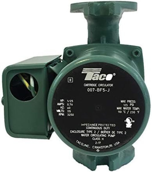 TacoCirculating Pump with Bronze Cartridge -007-BF5-J