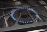 Kucht Professional 30 in. 4.2 cu ft. Natural Gas Range with Silver Knobs - KRG3080U-S