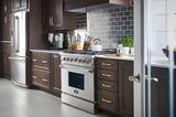 Kucht Professional 30 in. 4.2 cu ft. Natural Gas Range with Silver Knobs - KRG3080U-S