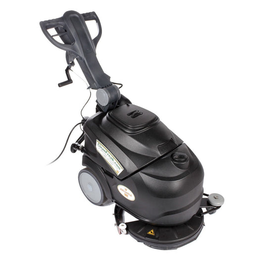 CleanFreak 18" Reliable 18E Electric Auto Scrubber w/ Nylon Brush - 8 Gallons - IES-18E-CF
