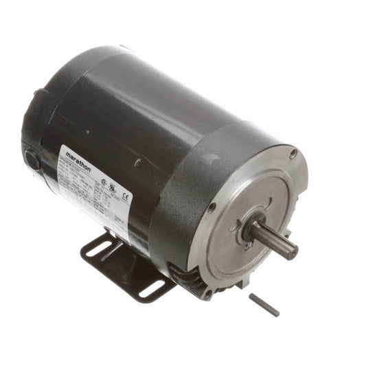 Marathon Motors MK1308A K1308A 0.75 HP, 1800 RPM, 230/460 Volts, ODP, 56C, Footed - MK1308A
