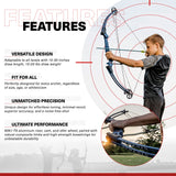 Genesis Archery Compound Bow Adjustable Sizing for Right Handed, Blue (3 Pack) - 323635