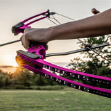 Genesis Archery Compound Bow Adjustable Sizing for Right Handed, Purple (2 Pack) - 323664