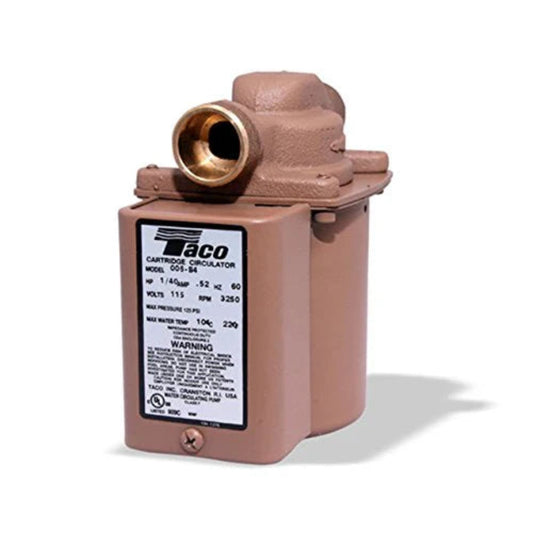 Taco 006-BC7-PNP Bronze Circulator Pump 3/4-Inch Sweat with Line Cord, Analog Timer and Integral Check Valve - 006-BC7-PNP