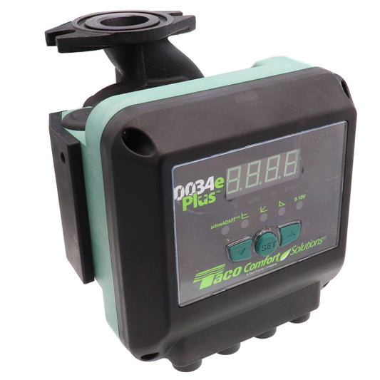 Taco Plus ECM High Efficiency Cast Iron Wet-Rotor Circulator 115/208/230V - 0034EP-F2